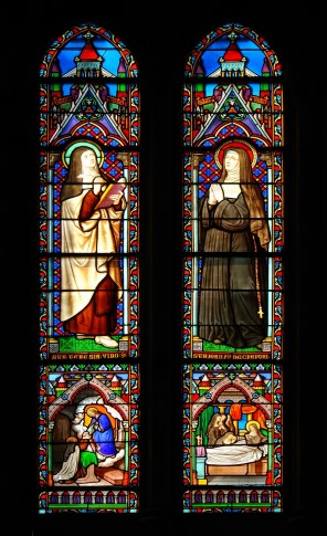 아빌라의 성녀 데레사와 성녀 요안나 프란치스카 드 샹탈_photo by Yann_in the Basilica of Notre-Dame in Geneva_Switzerland.jpg
